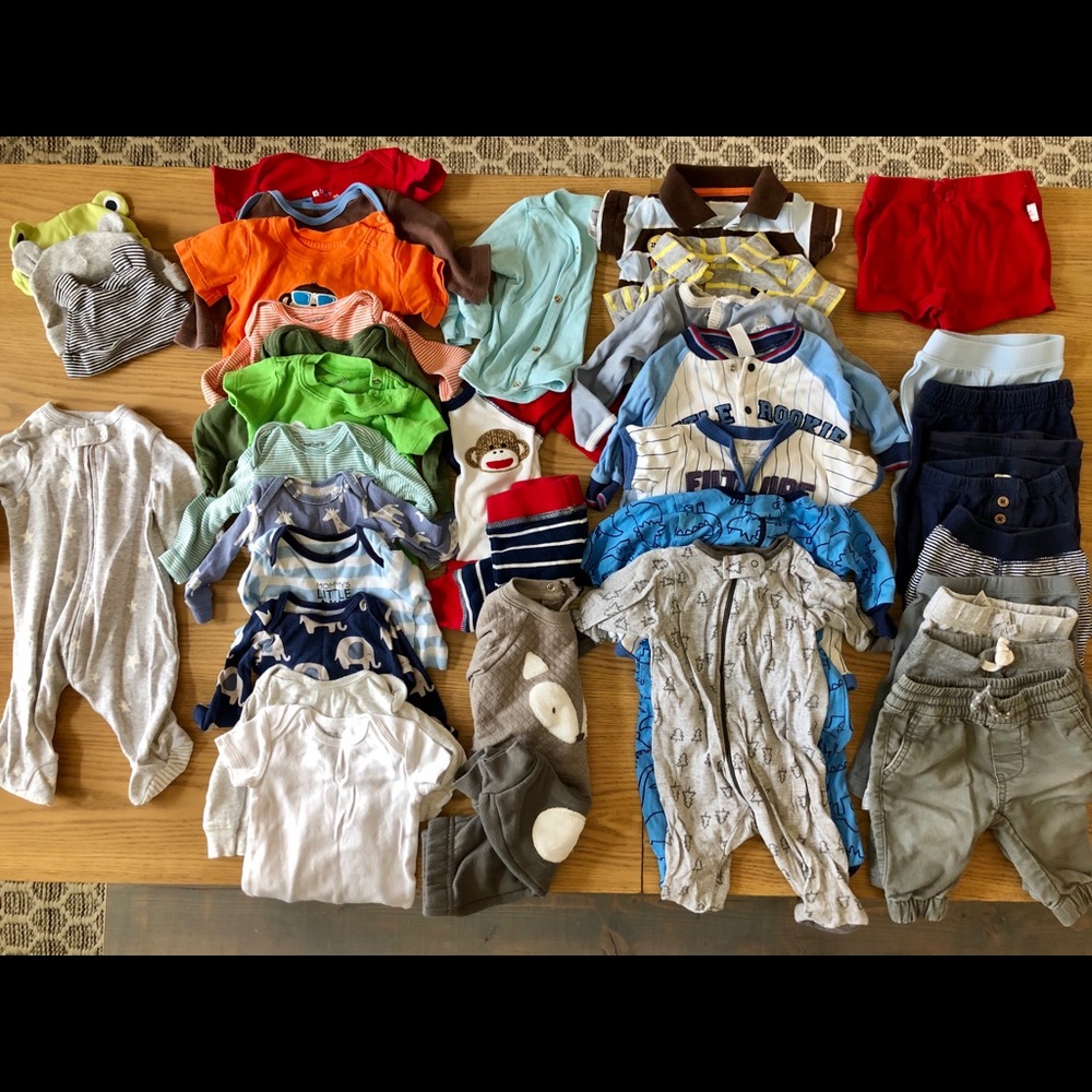 Lot of Baby Boy Clothes Size 3 months